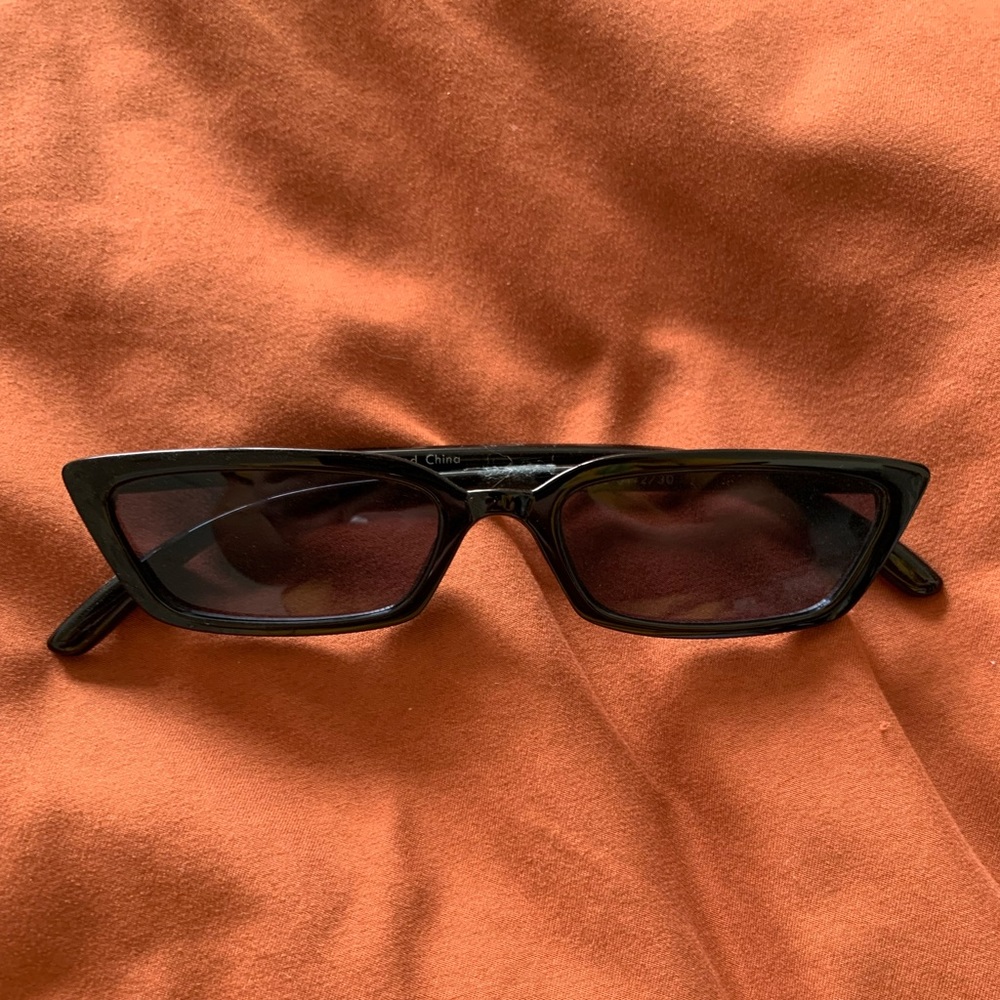 Target sunglasses, barely worn, black. Tag (sticker) residue can be cleaned off.